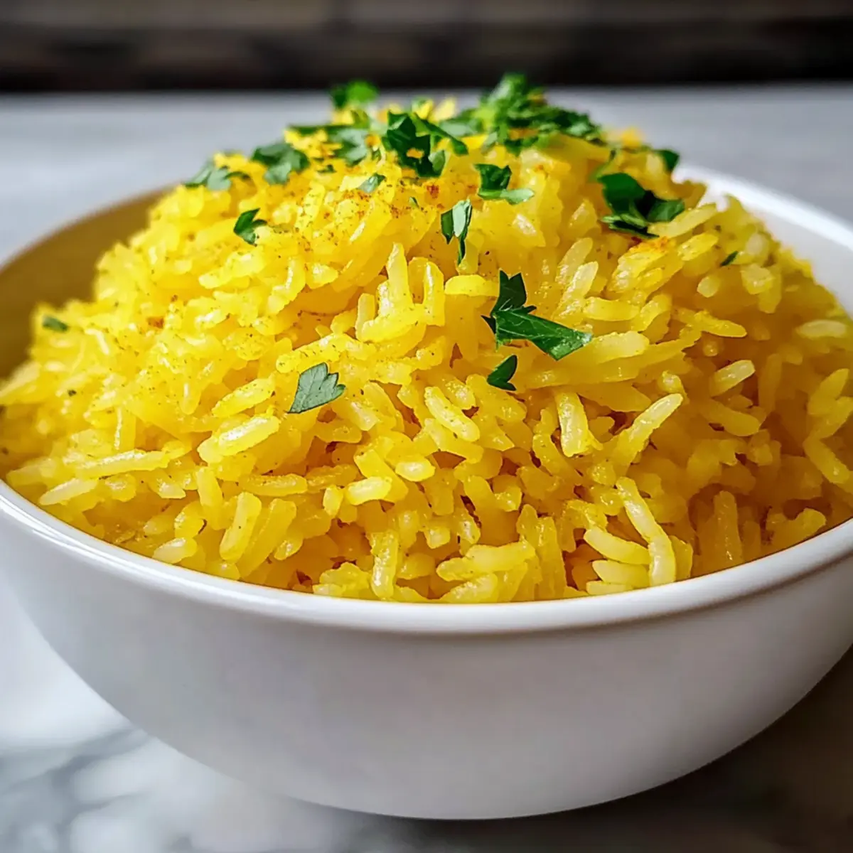 Einfacher Kurkuma Reis cyv37d