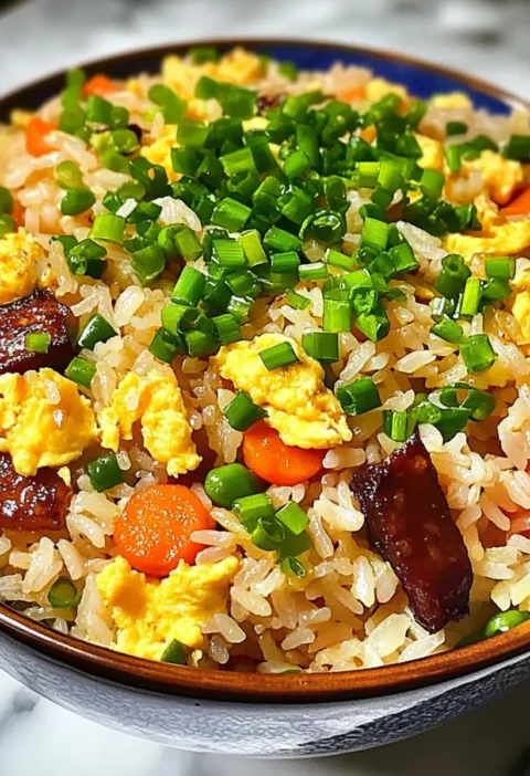 Fantastischer gebratener Reis