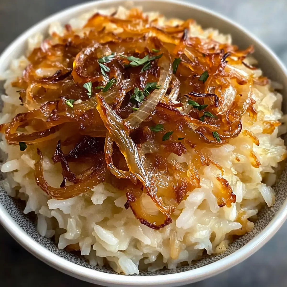 FranzA¶sischer Zwiebelfleisch Reis v7bdum