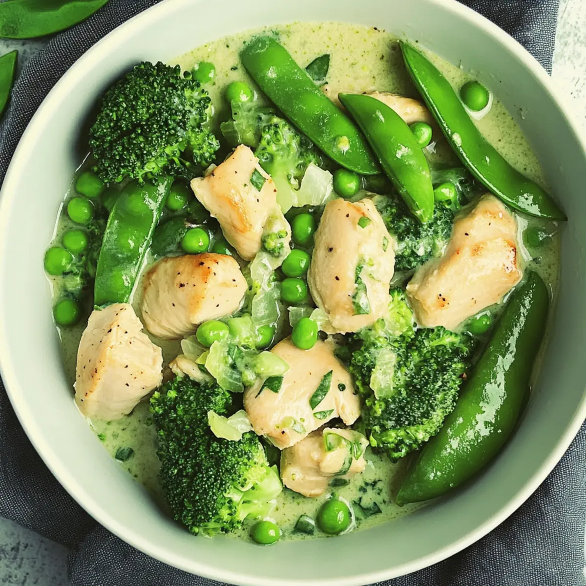 GrA¼ne Low Carb HA¤hnchenpfanne kflzgf