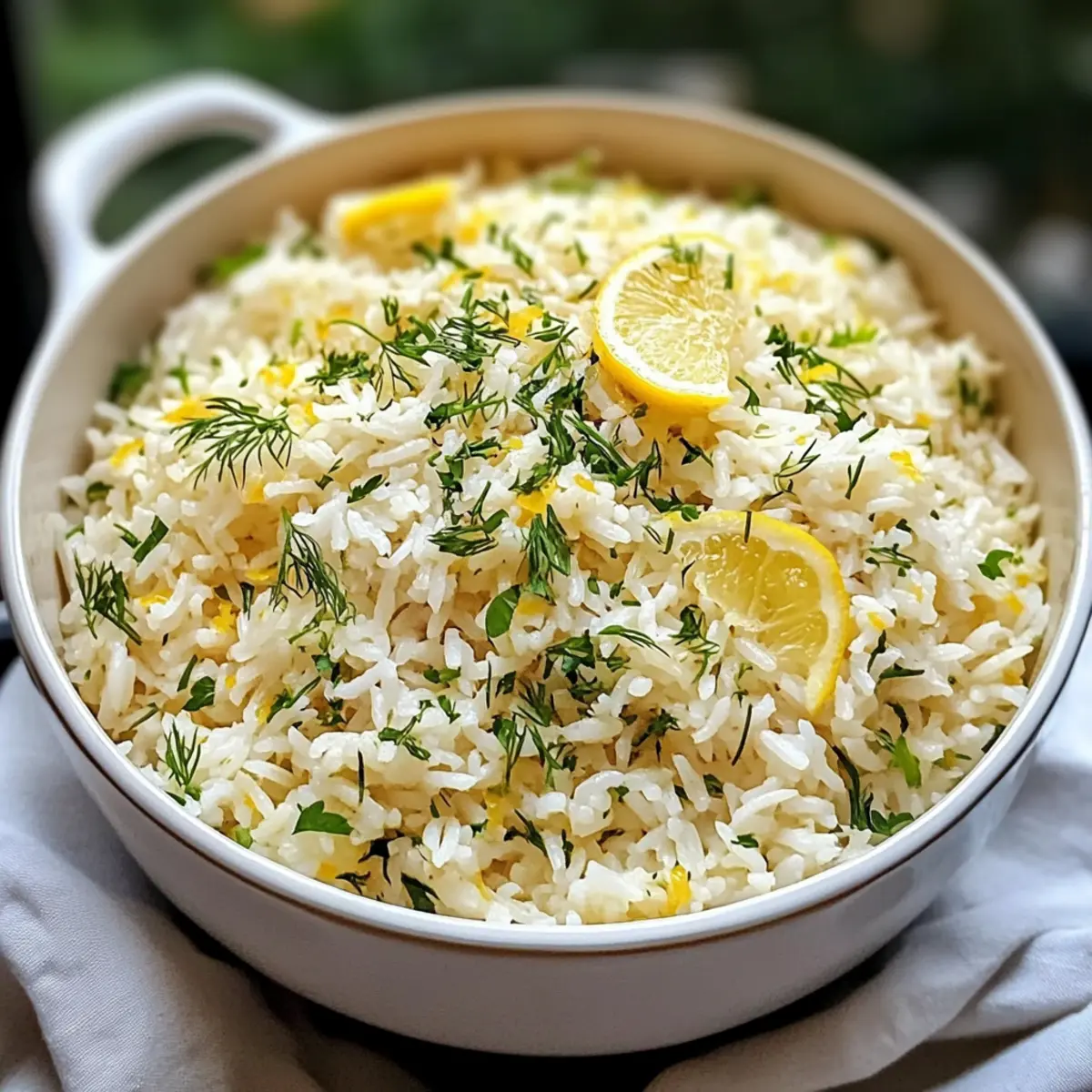 Griechischer Zitronenreis