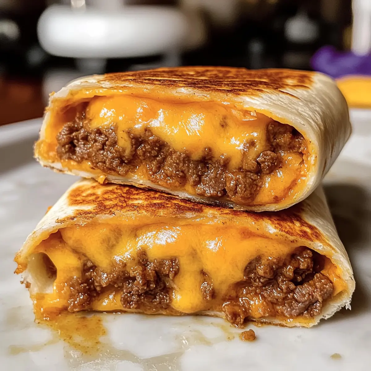 Gegrilltes Käse-Burrito Rezept für gemütliche Abende 3 Grilled Cheese Burrito Recipe pr82nz