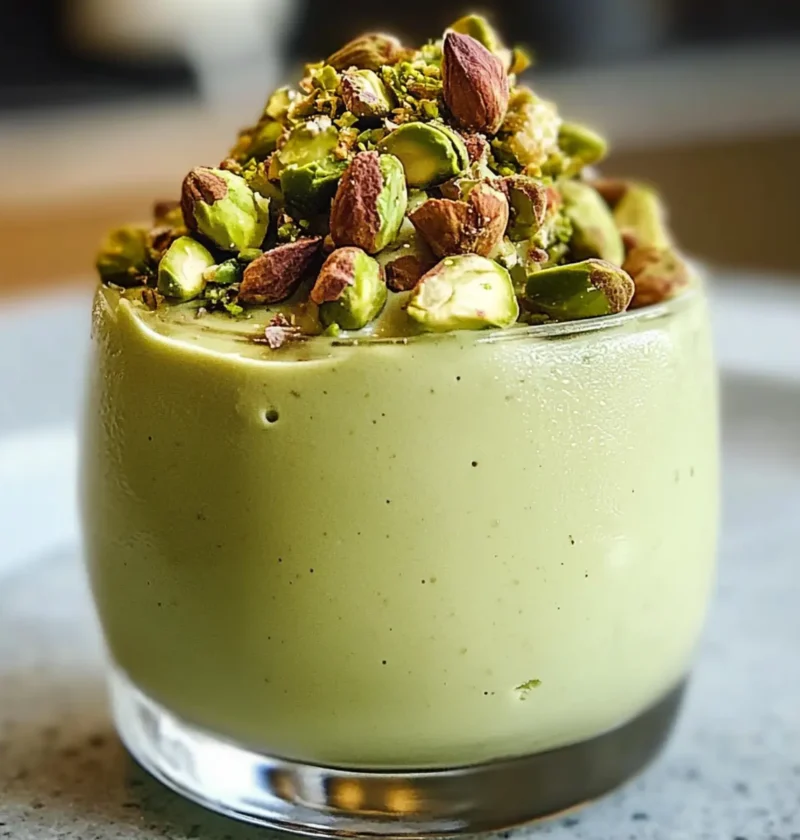 Gesunde Pistazienmousse Rezept in 20 Minuten 1 Gesunde Pistazienmousse Rezept