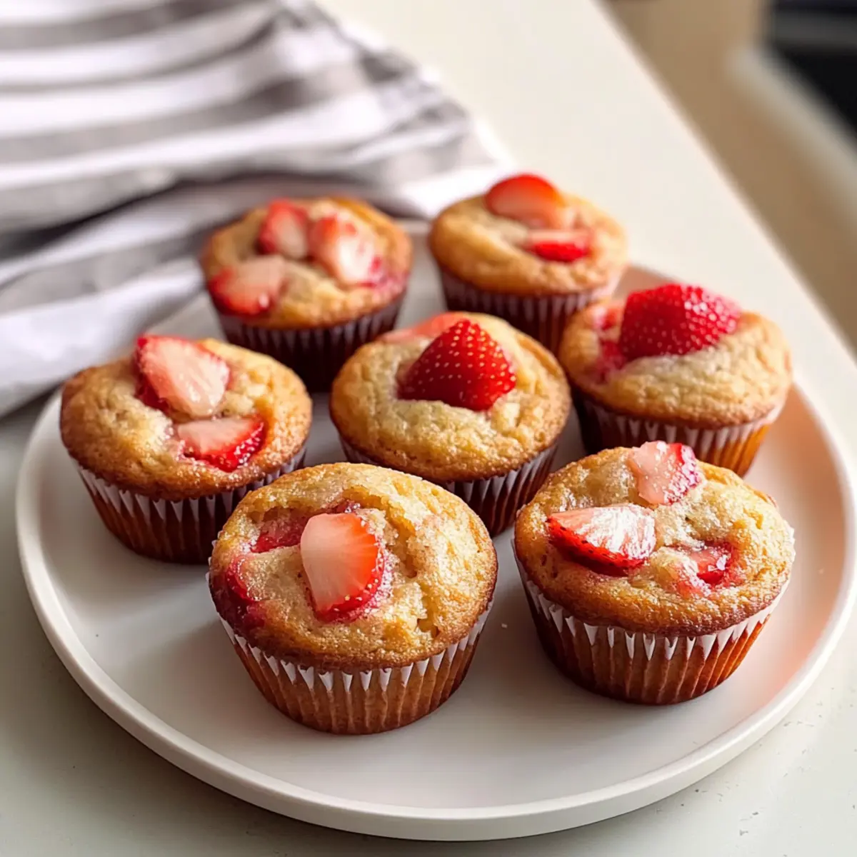 Gesunde Erdbeermuffins für Kleinkinder - Fruchtiger Genuss 3 Healthy Strawberry Muffins for Toddlers ck8ktl
