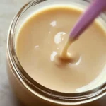 Einfache geschlagene Ziegencashew-Dip Freude