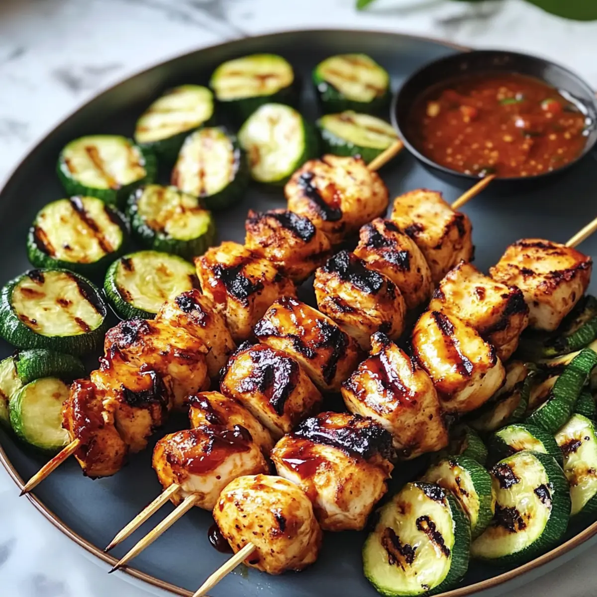 Scharfe Honig-Barbecue-Hühnerkeulen vom Grill 4 Hot Honey Barbecue Chicken Thighs sj3cku