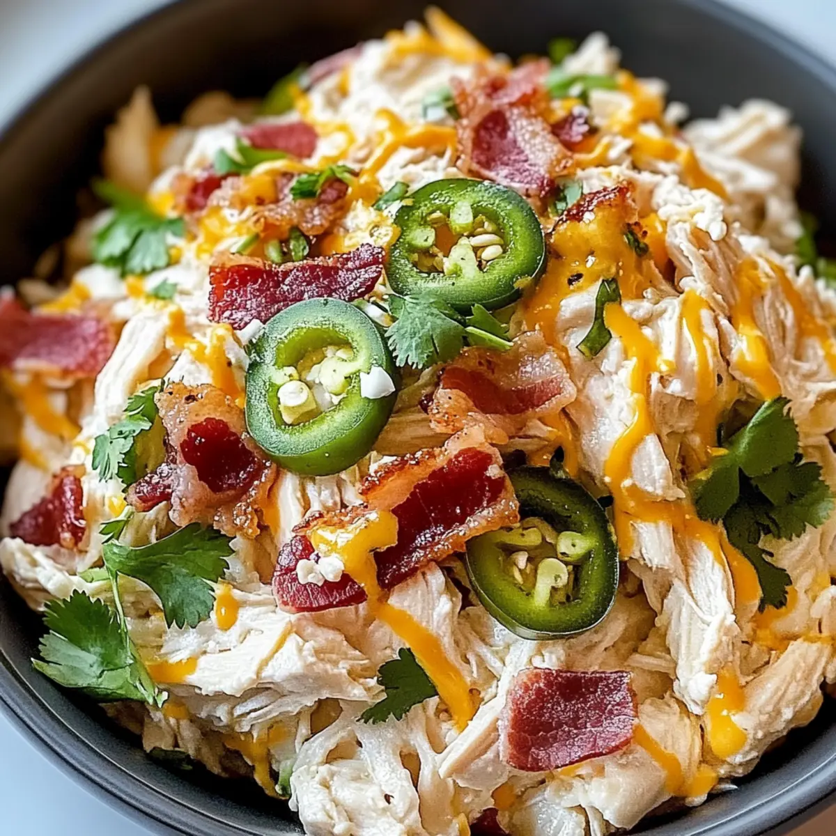 Jalapeño-Popper-Hähnchensalat Rezept für Genießer 3 JalapeA±o Popper HA¤hnchensalat Rezept inkart