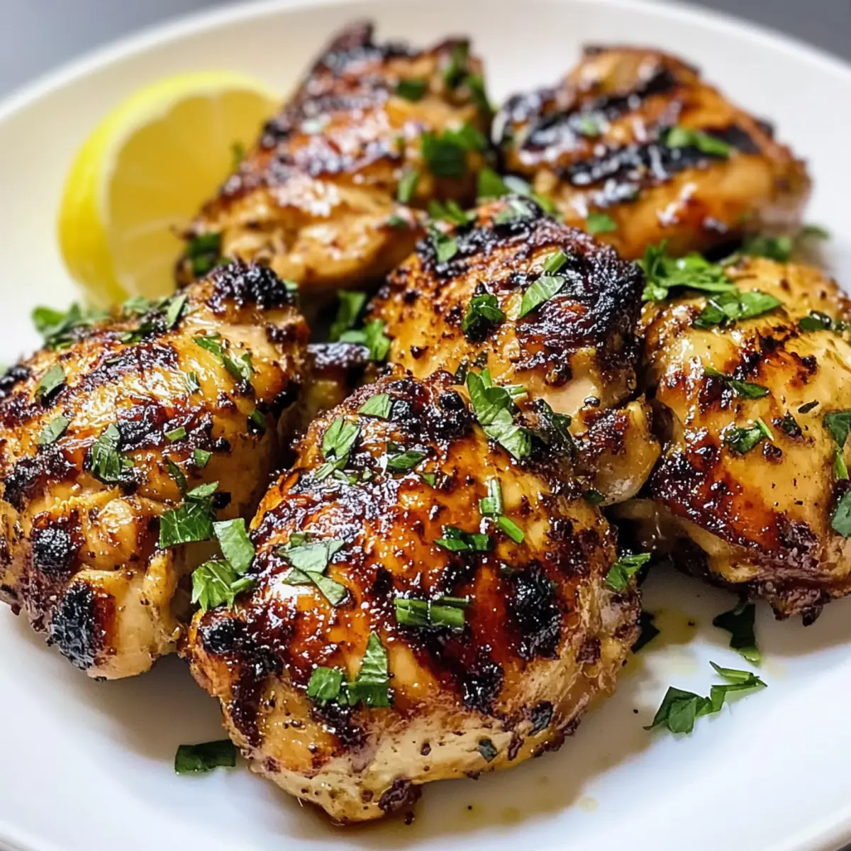 Juicy Grilled Chicken Thighs Recipe snvmsm