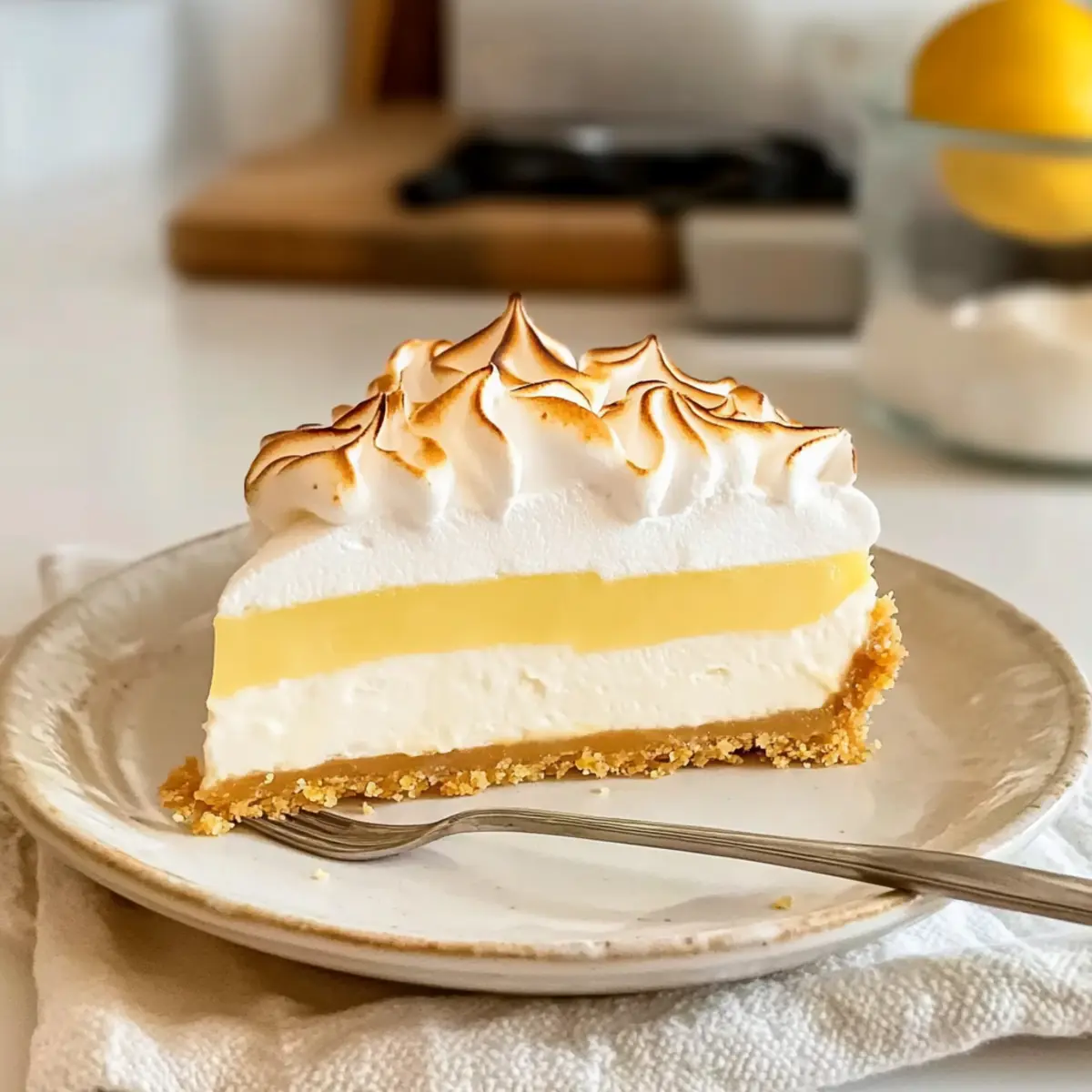 Zitronen-Baiser-Käsekuchen ohne backen zaubern 3