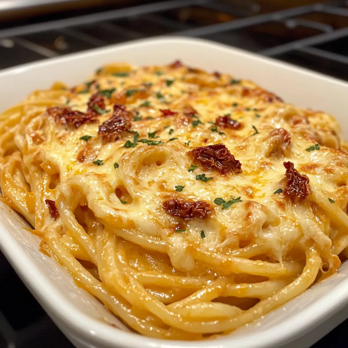 Marry Me Baked Spaghetti cveryd