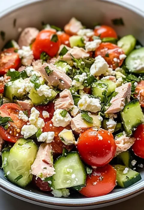 Mediterraner Thunfischsalat Rezept