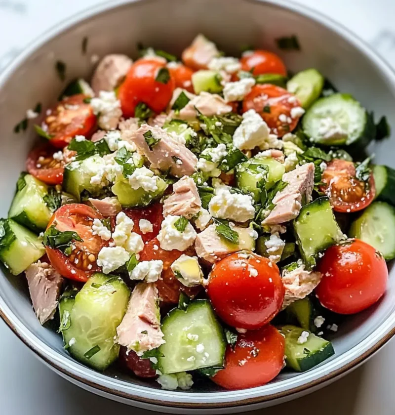 Mediterraner Thunfischsalat Rezept