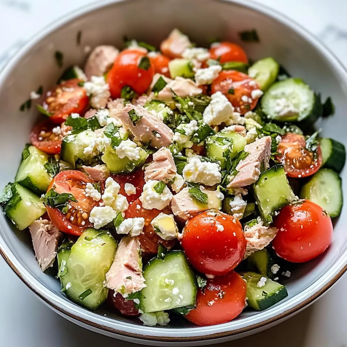 Mediterraner Thunfischsalat Rezept