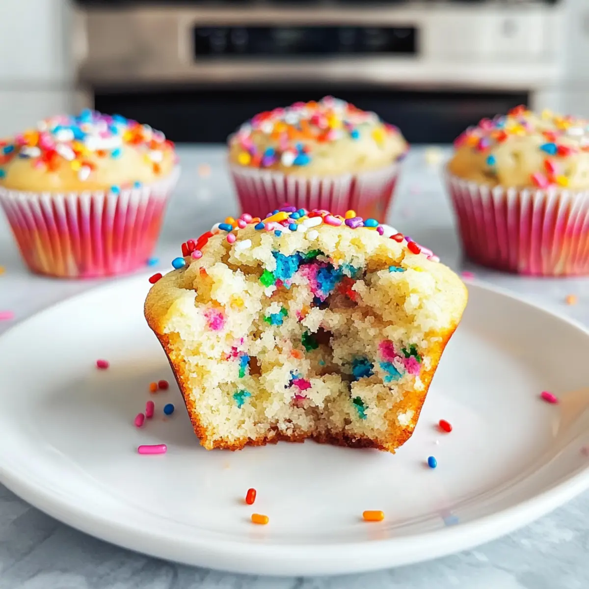 Mini Funfetti Cake Muffins nwi6sj