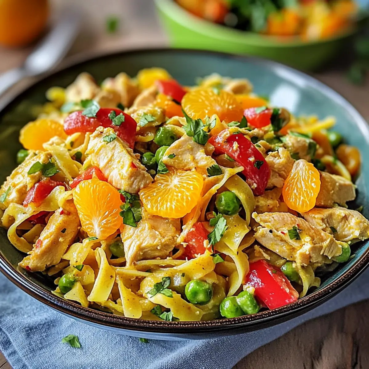 Nudelsalat Pute Curry Mandarinen l8dywa