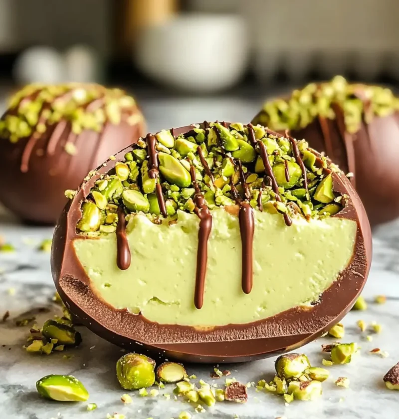 Pistazien-Oster-Ei Cheesecake ohne Backen 33 Pistazien-Oster-Ei Che