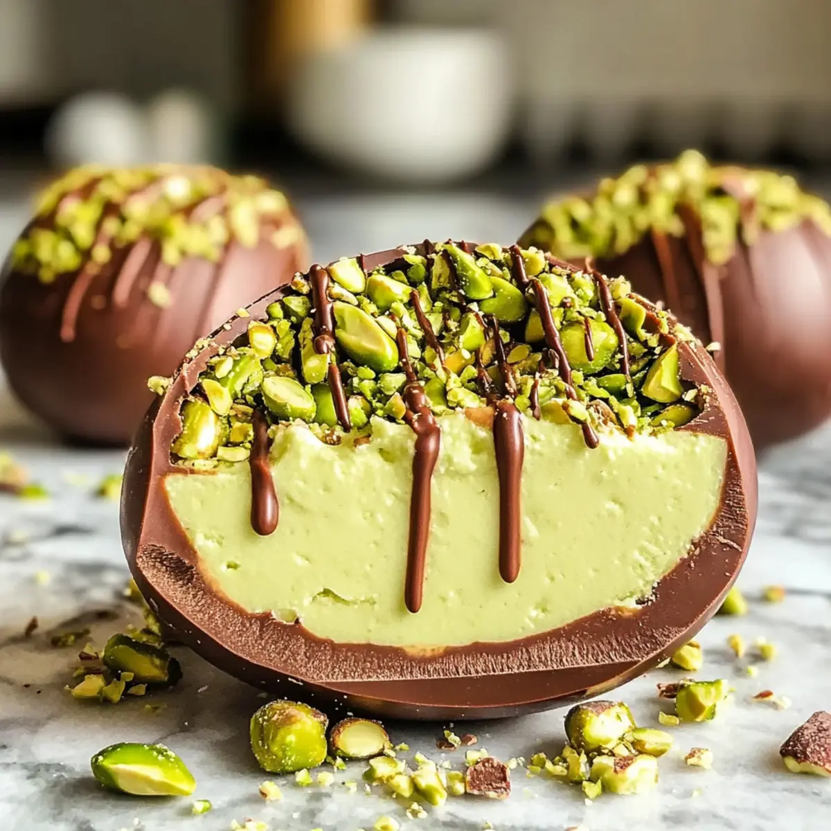 Pistazien-Oster-Ei Cheesecake ohne Backen 5 Pistazien-Oster-Ei Che