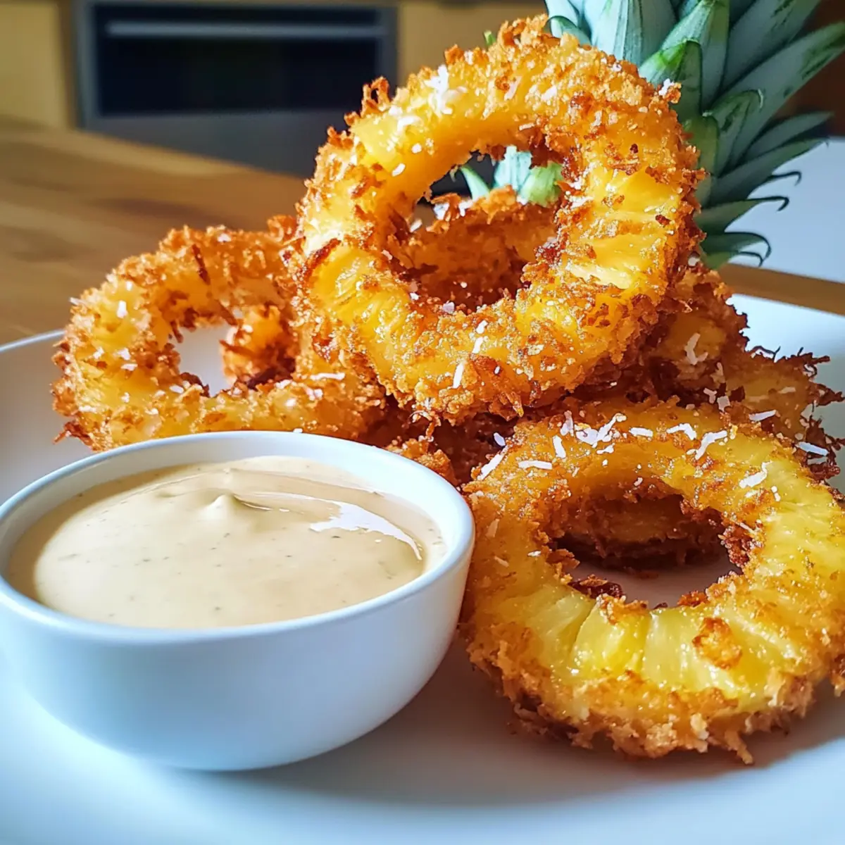 Rum Soaked Fried Pineapple djepl4