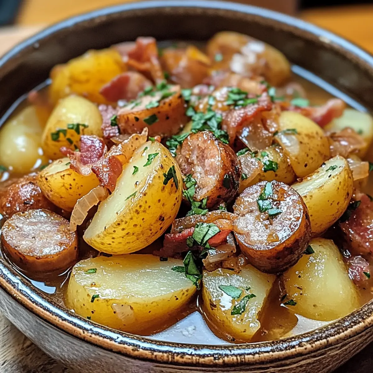 Schmorender irischer Dublin Coddle für Wohlfühlmomente 2 Slow Cooker Irish Dublin Coddle Hearty Comfort Dish cnyroy