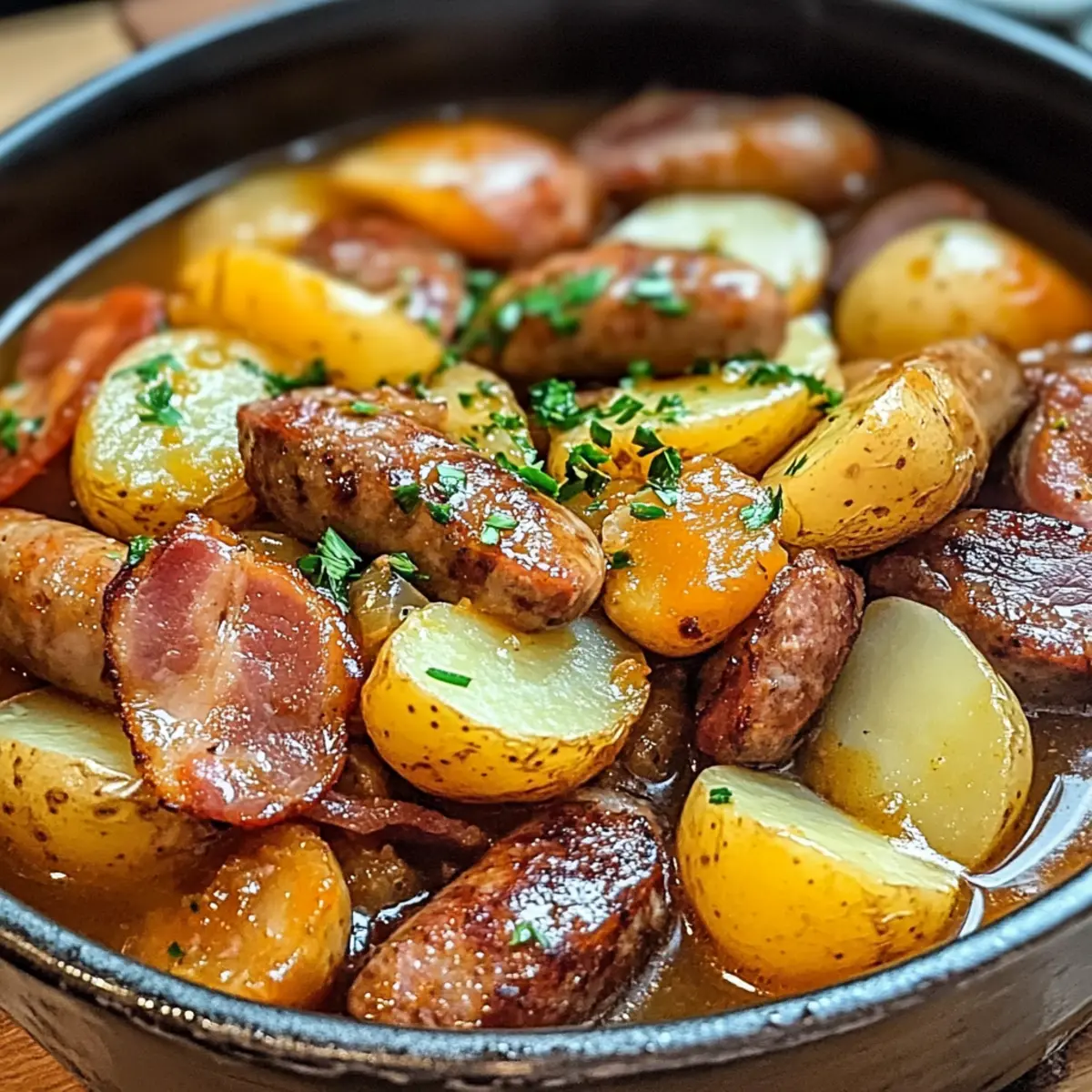 Schmorender irischer Dublin Coddle für Wohlfühlmomente 4