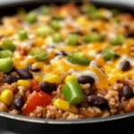 Griechischer Zitronenreis für ein frisches Essen