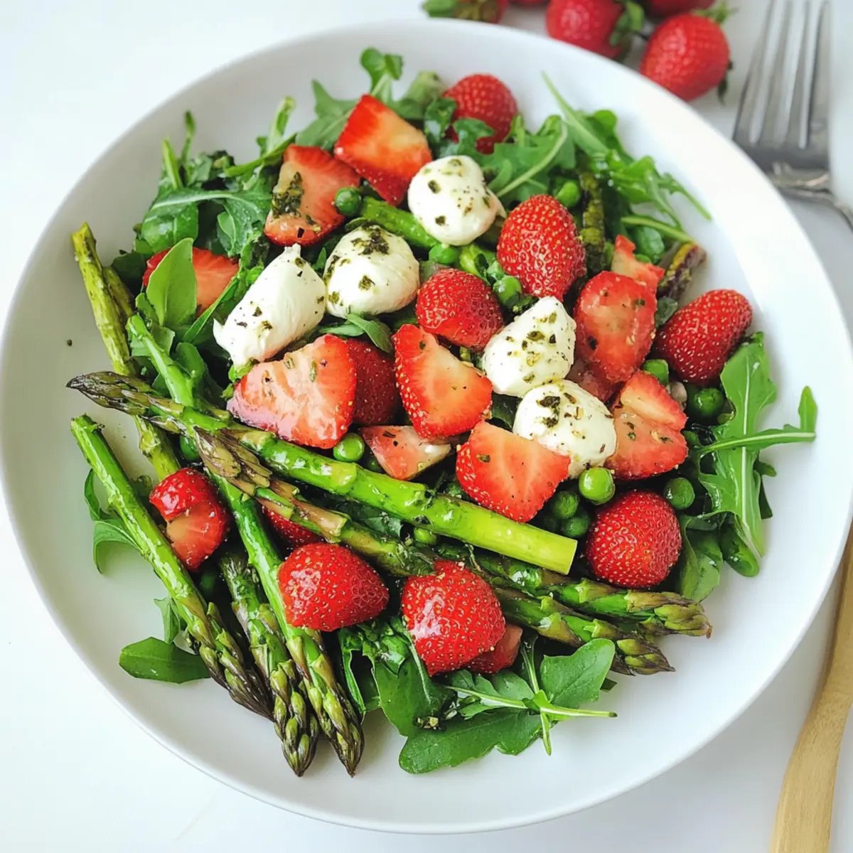 Spargelsalat mit Erdbeeren und Mozzarella – Leckeres Low Carb Rezept 3 Spargelsalat mit Erdbeeren und Mozzarella Gesundes Low Carb Rezept zum Abnehmen nlkwvh