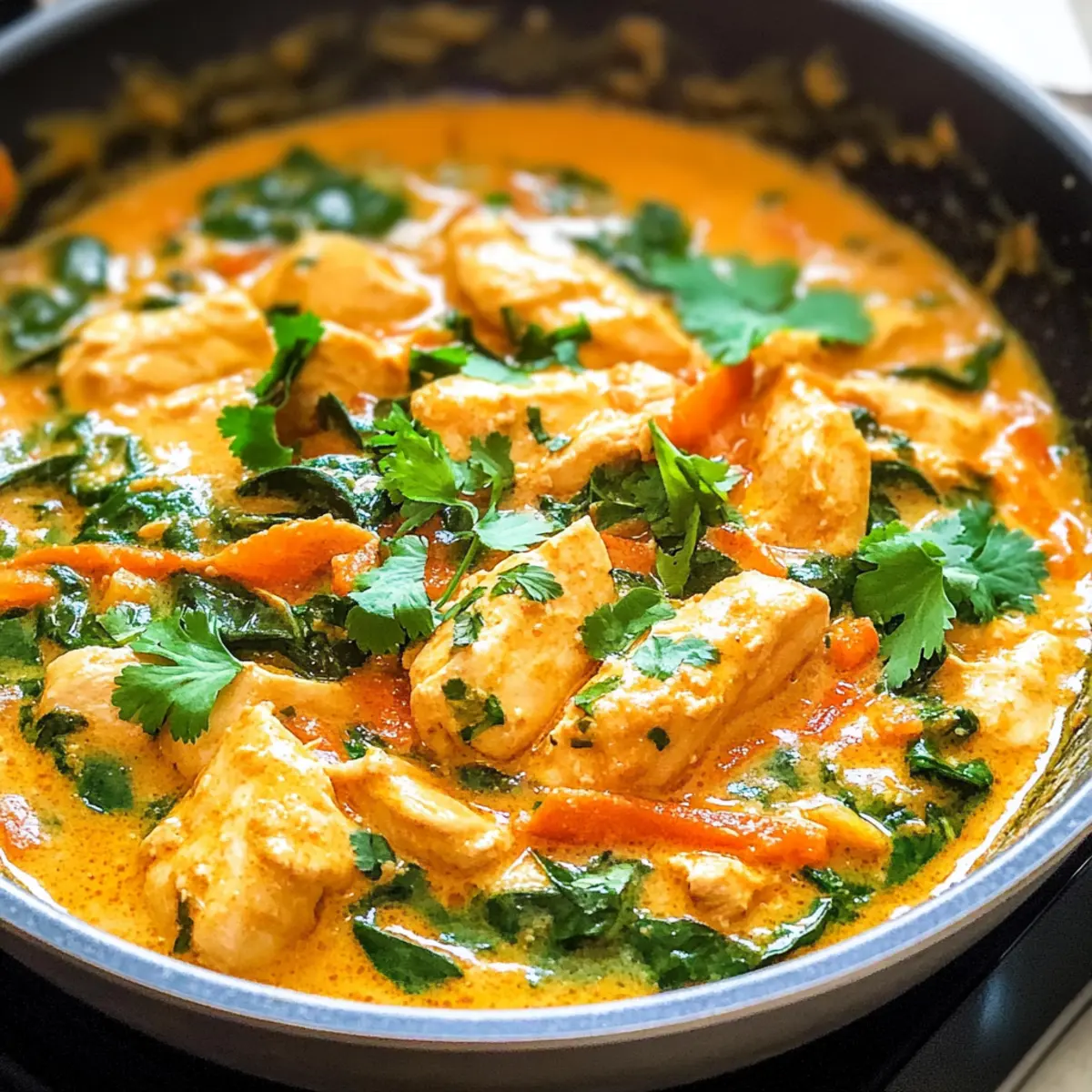 Thailändisches Hähnchen-Kokosnuss-Curry in 20 Minuten 3 Thai Chicken Coconut Curry i06uio