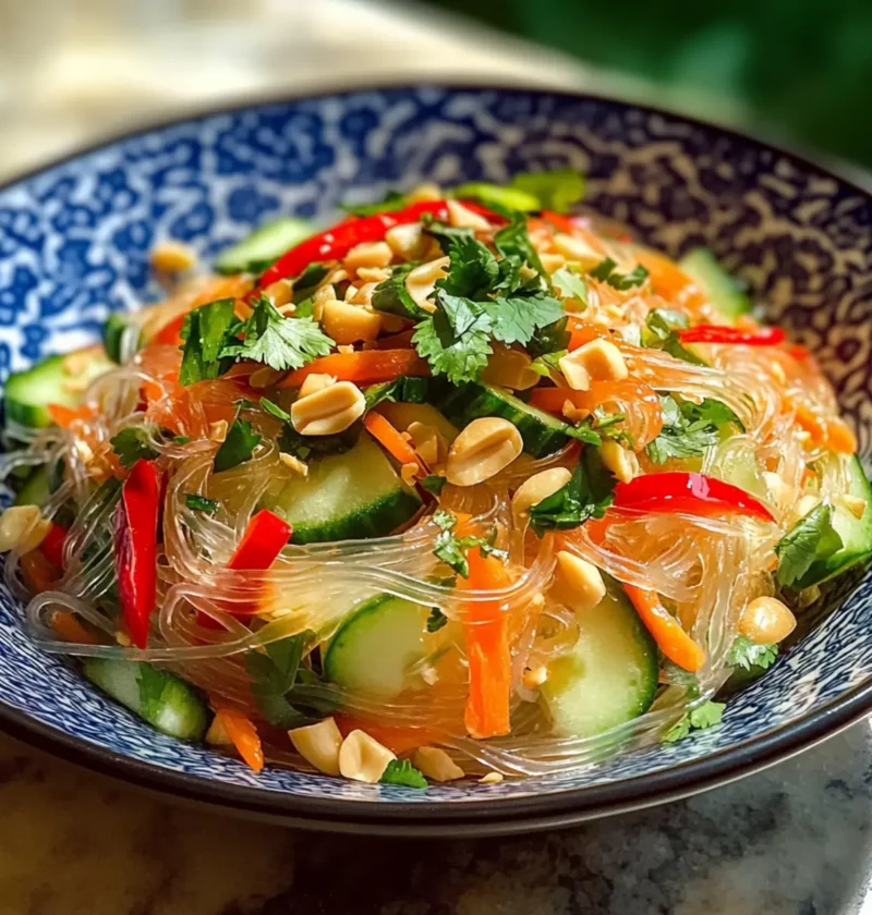 Glasnudelsalat: Frisch, gesund und unwiderstehlich 17 Glasnudelsalat