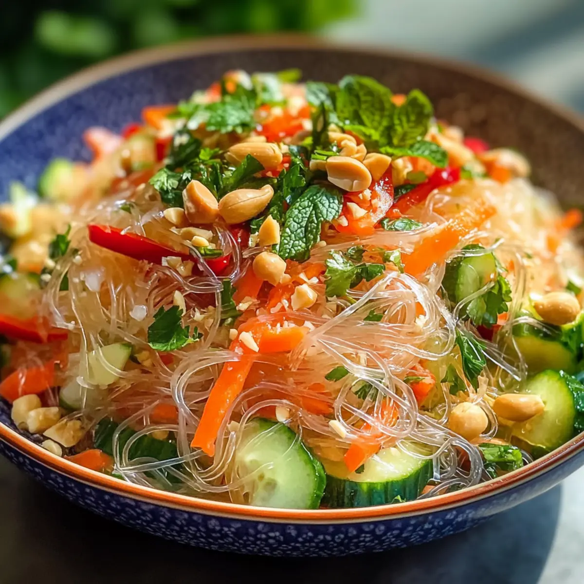 Glasnudelsalat: Frisch, gesund und unwiderstehlich 2 Thai Glasnudelsalat ic9d9l