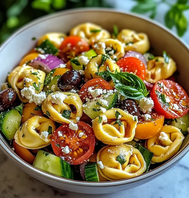 Tortellini Nudelsalat mit Honig für den perfekten Sommer 5 Tortellini Nudelsalat mit Honig